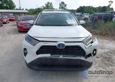 2020 Toyota Rav4 Hybrid Xle из США, поврежденный, VIN 2T3RWRFV7LW072553